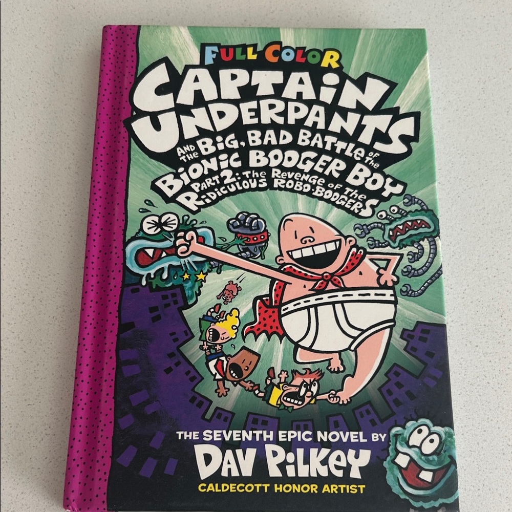 Captain Underpants Book Kids favorite in Like New condition